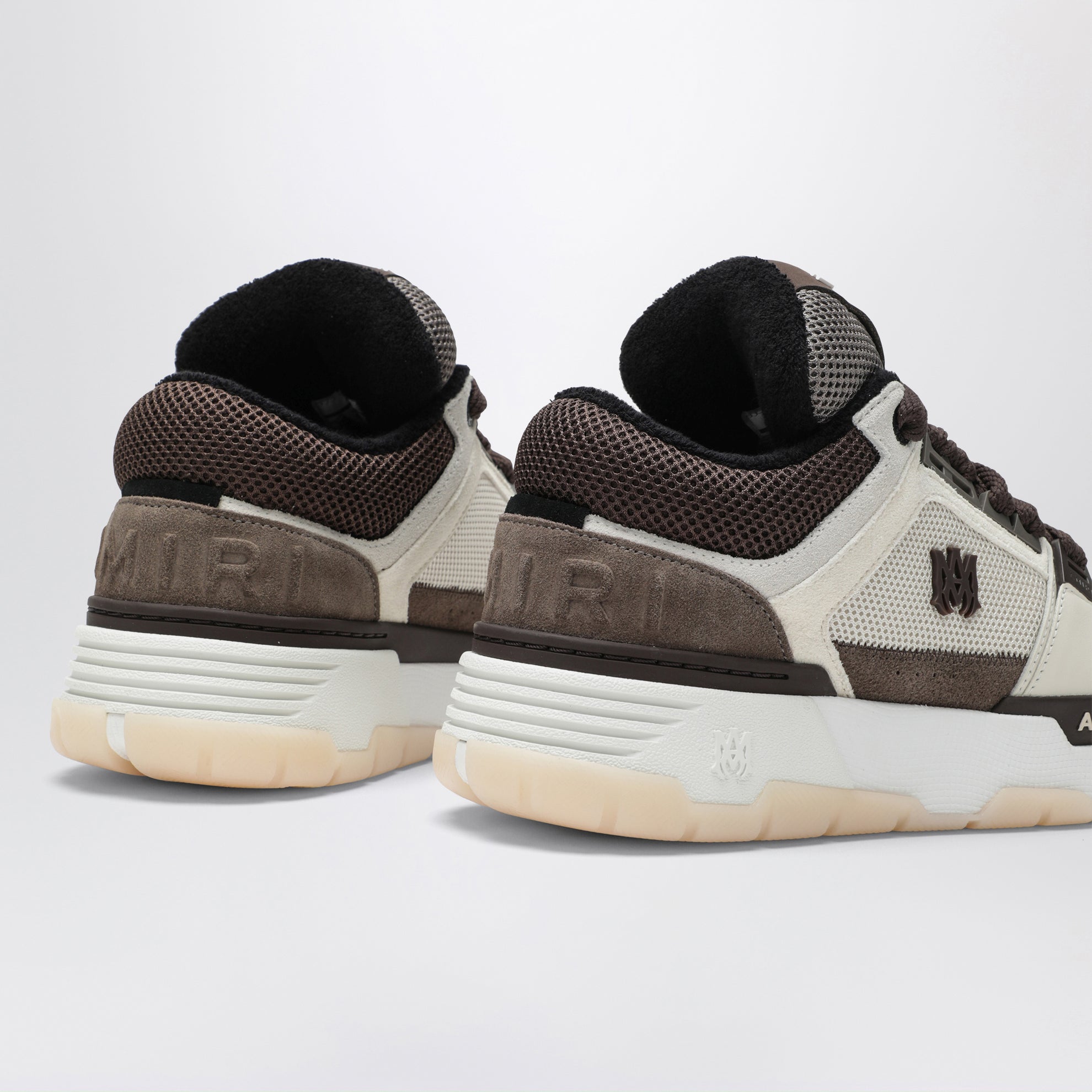 Sneaker MA-1 in pelle marrone