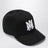 Cappello da baseball nero con logo