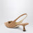 Amita 45 slingbacks in toffee suede