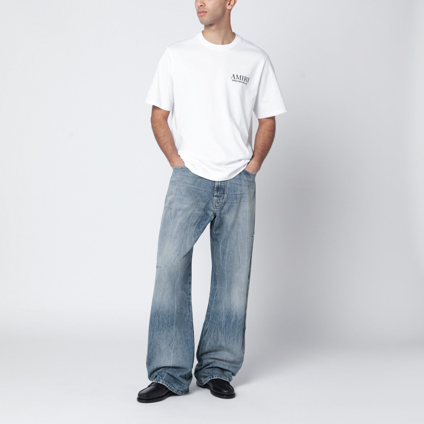 Bones Stacked white T-shirt