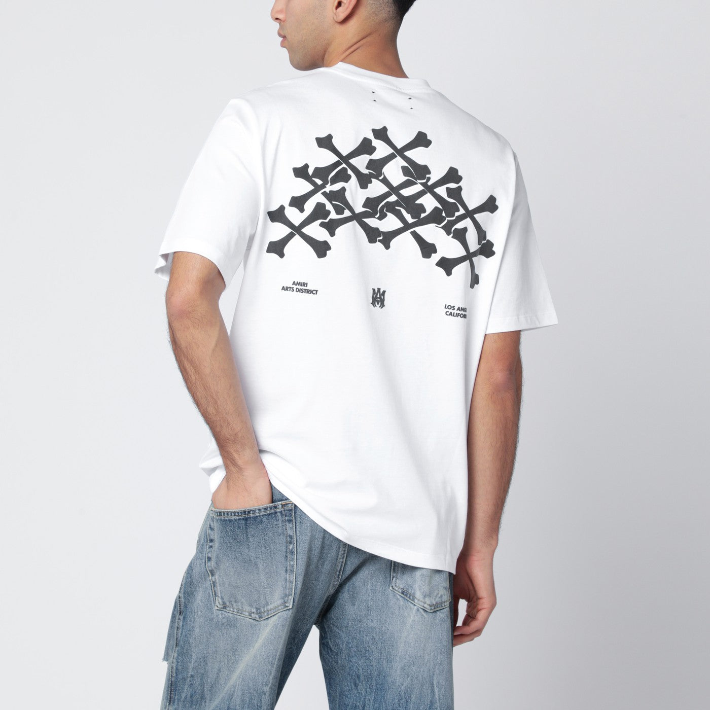 Bones Stacked white T-shirt