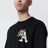 T-Shirt Varsity Patch Noir En Coton