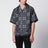 Camicia MA Check Camp a quadri in seta nera