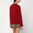 Burgundy cashmere sweater