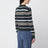 Polo Anna Stripes Light Sapin 21 in cashmere