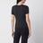 Charcoal grey T-shirt in stretch cotton jersey