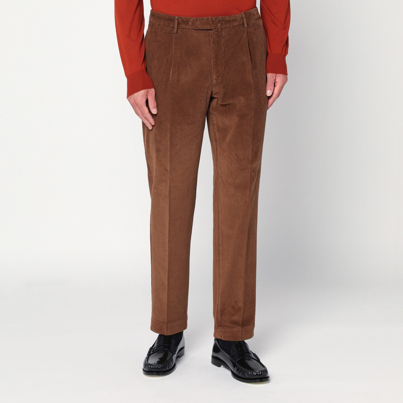 Brown corduroy pants