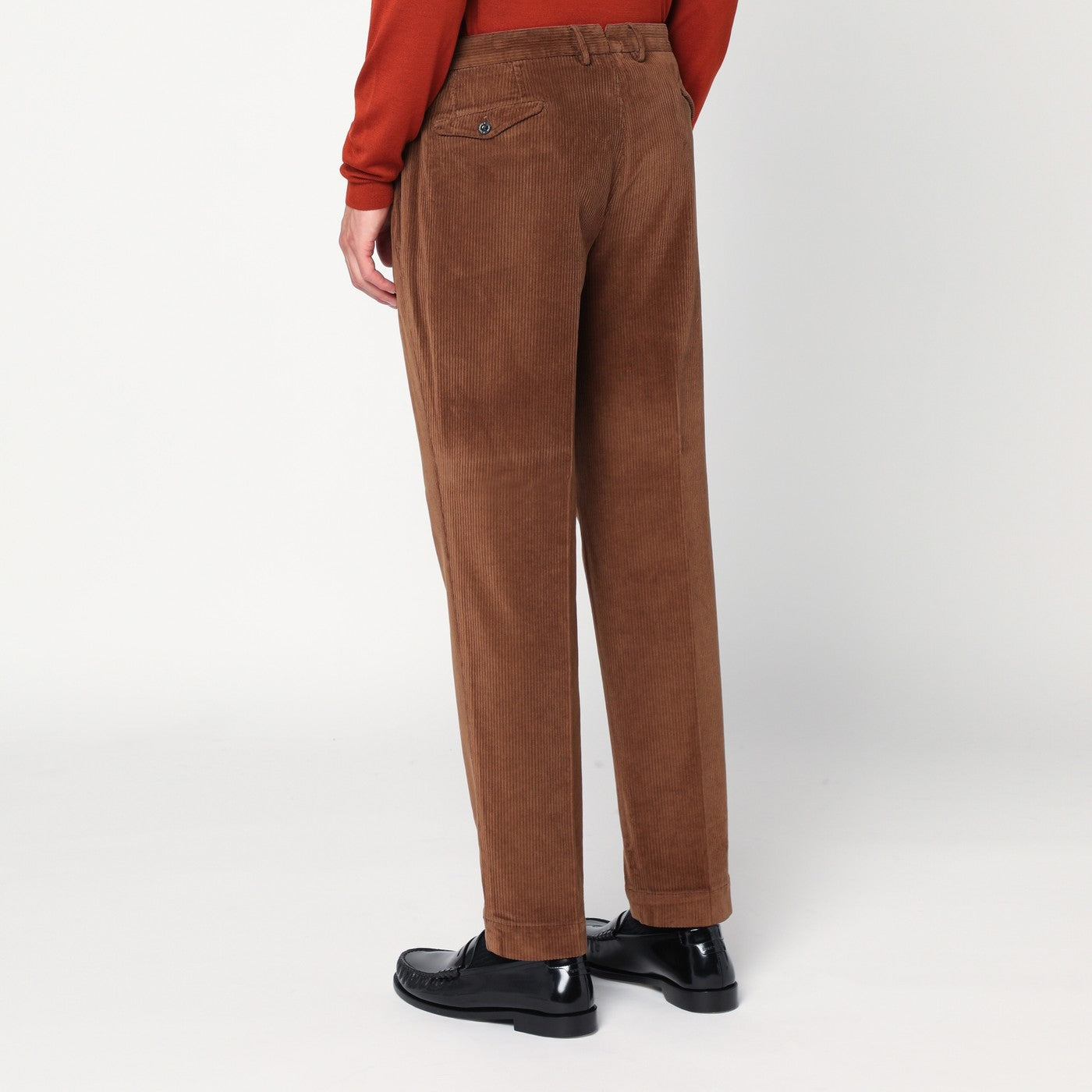 Brown corduroy pants