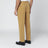 Ochre cotton and cashmere trousers