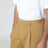 Ochre cotton and cashmere trousers