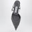 Slingback Aren in pelle e tessuto color grafite