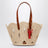 Borsa tote Artiste Raffia Medium in rafia naturale
