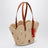 Borsa tote Artiste Raffia Medium in rafia naturale