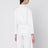 Weiße Cropped-Sweatshirt aus Seidenmischung