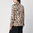 Bluse mit Animal-Print aus Seide