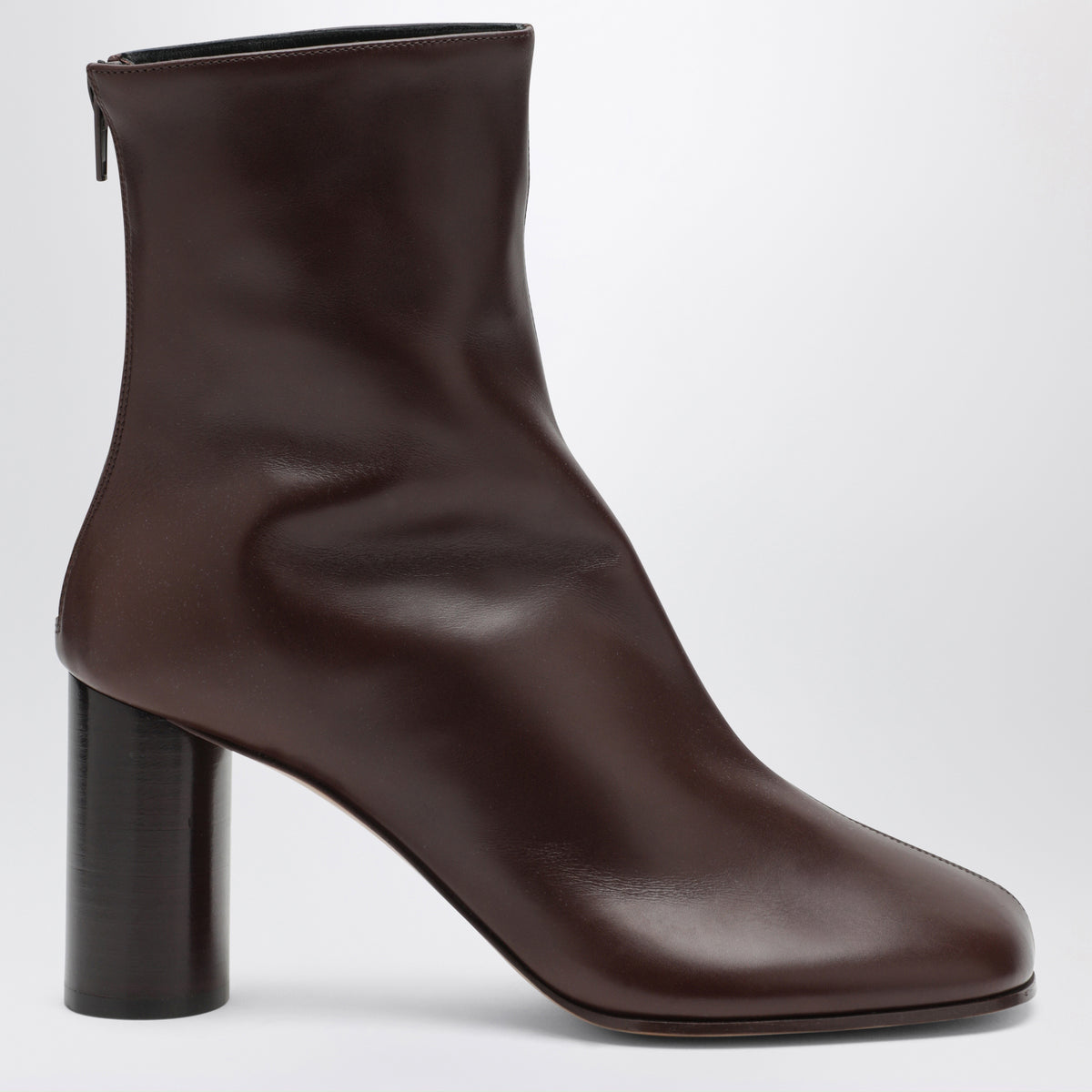 Bottines Tug en cuir couleur Plum Brown