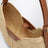 Borsa Swing media in rafia e vitello naturale