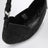 Medium Loewe Swing bag in raffia and black leather
