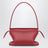 Borsa Whisker piccola rosso carminio in pelle