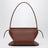 Sac Whisker petit format en cuir de veau cognac