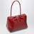 Red crackled patent leather L’ Altra di Milano shoulder bag