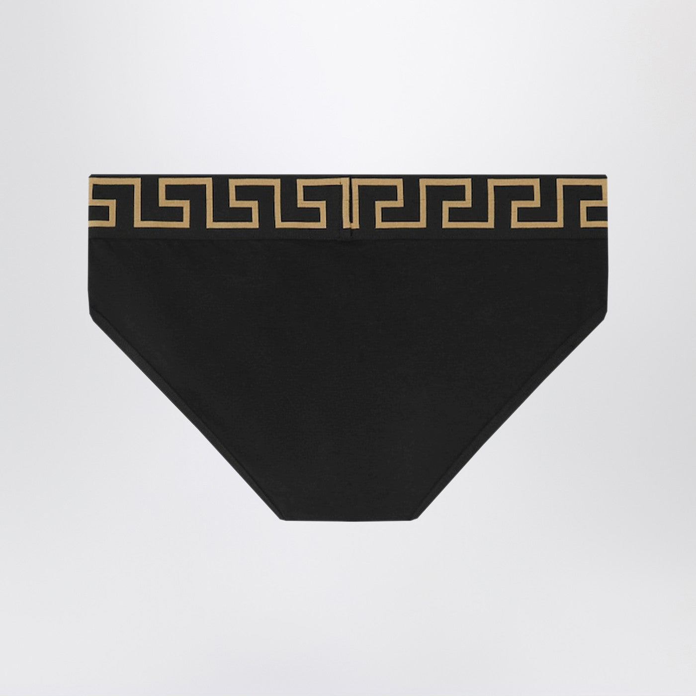 Black briefs with Greca waistband