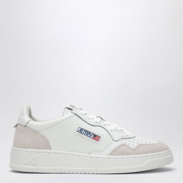 Medalist Low sneakers in white leather and suede