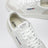 Sneakers Medalist Low in pelle e suede bianca