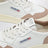 Medalist Low sneakers in white leather and cinnamon pink suede