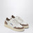 Medalist Low sneaker in white leather and brown suede