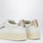 Sneakers Medalist Low blanches/dorées en cuir