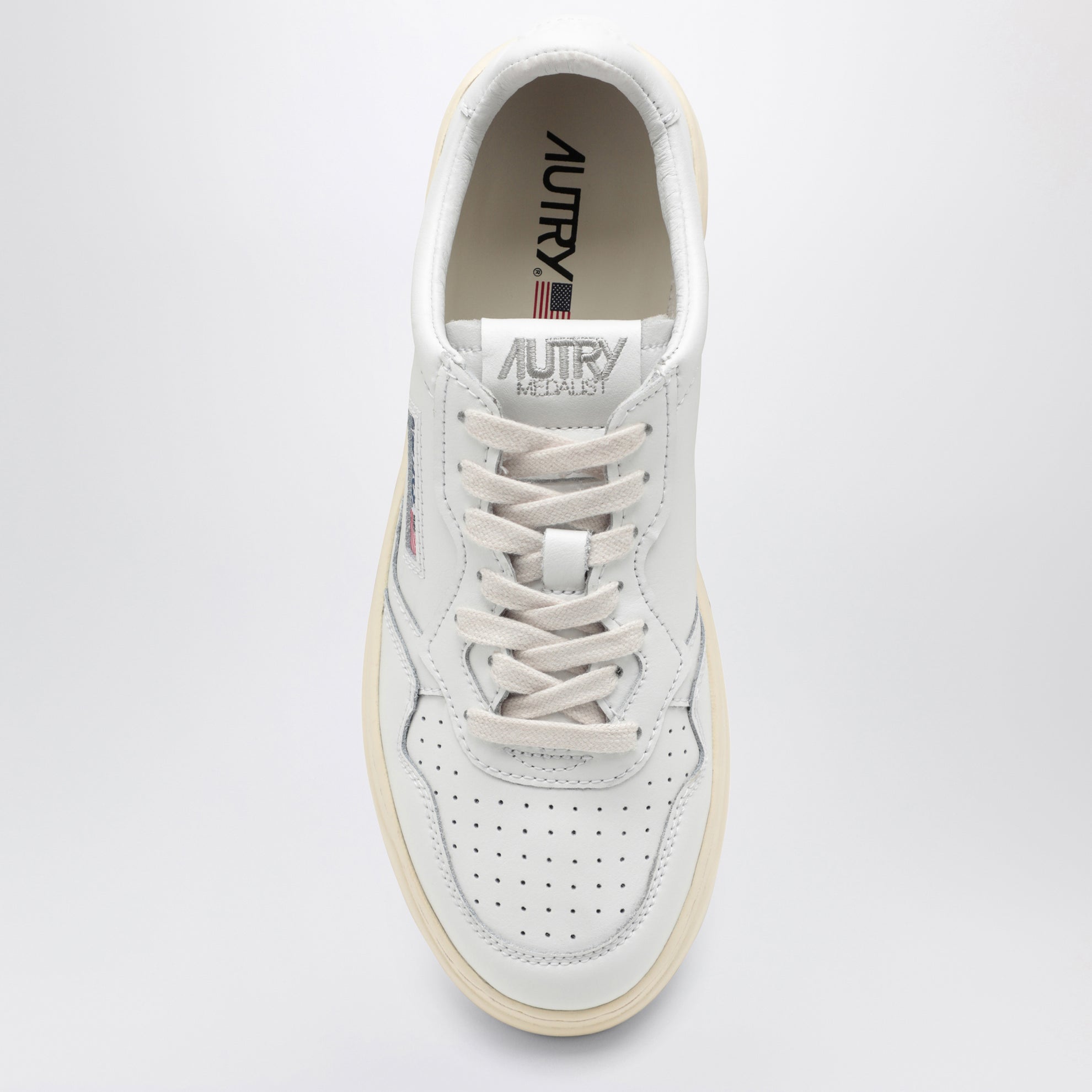 Sneakers Medalist Low en cuir blanc