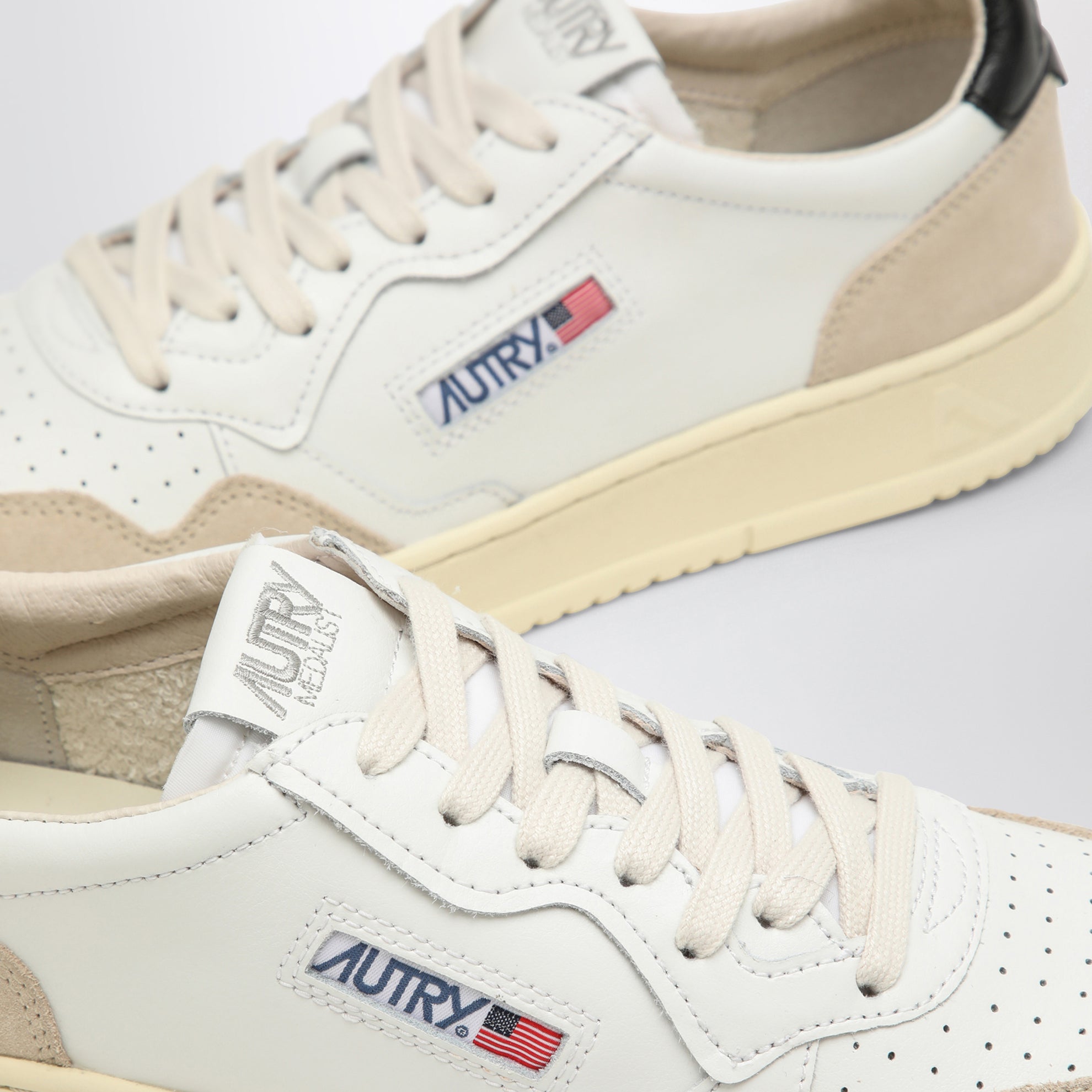 Sneakers Medalist Low in white/black leather