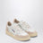 Medalist Low Sneakers aus weißem/roséfarbenem Leder und Veloursleder
