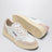 Medalist Low Sneakers aus weißem/roséfarbenem Leder und Veloursleder