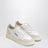 Medalist Low sneakers in white leather and gold suede