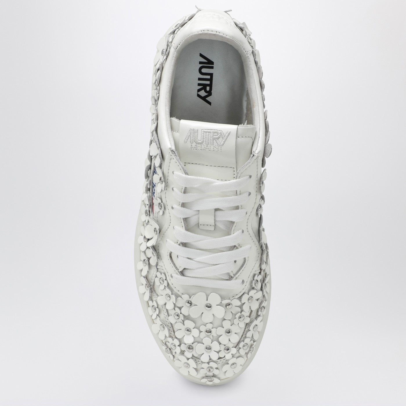 Sneakers Medalist Blühend aus weißem Leder