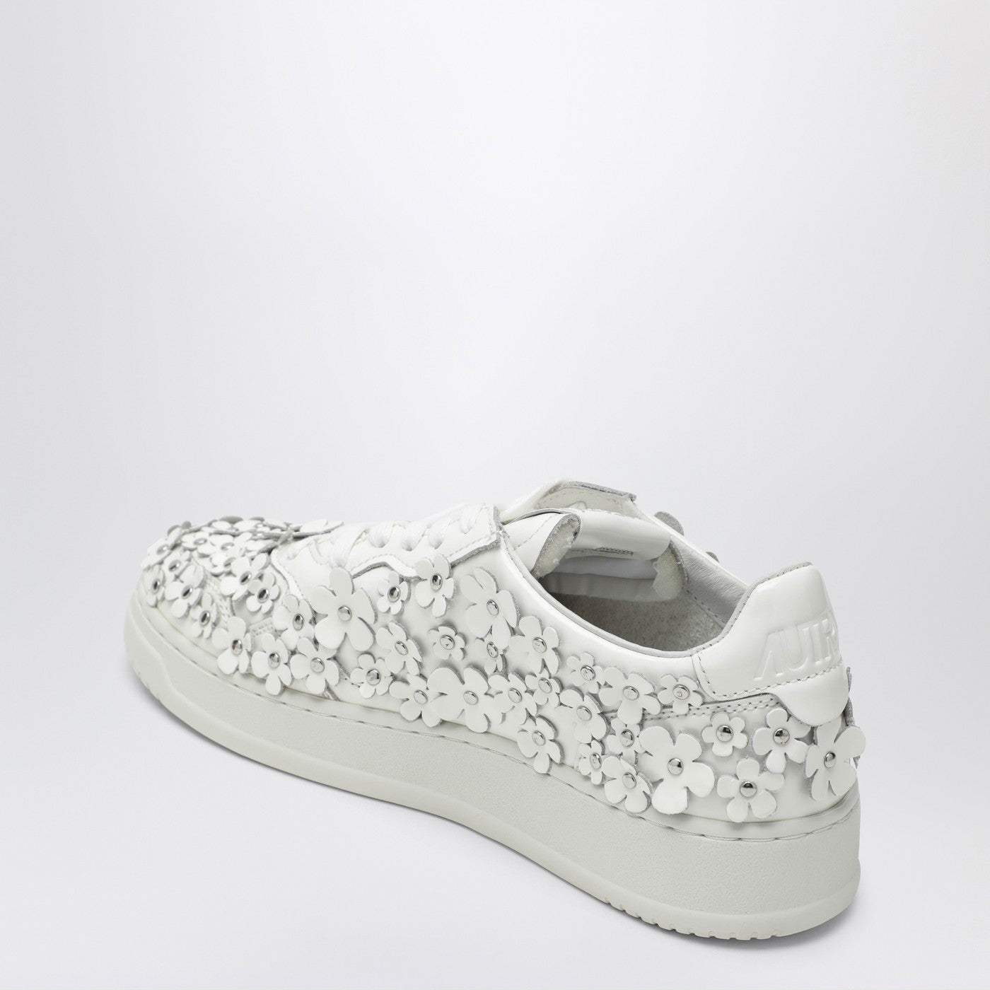 Sneakers Medalist Blühend aus weißem Leder