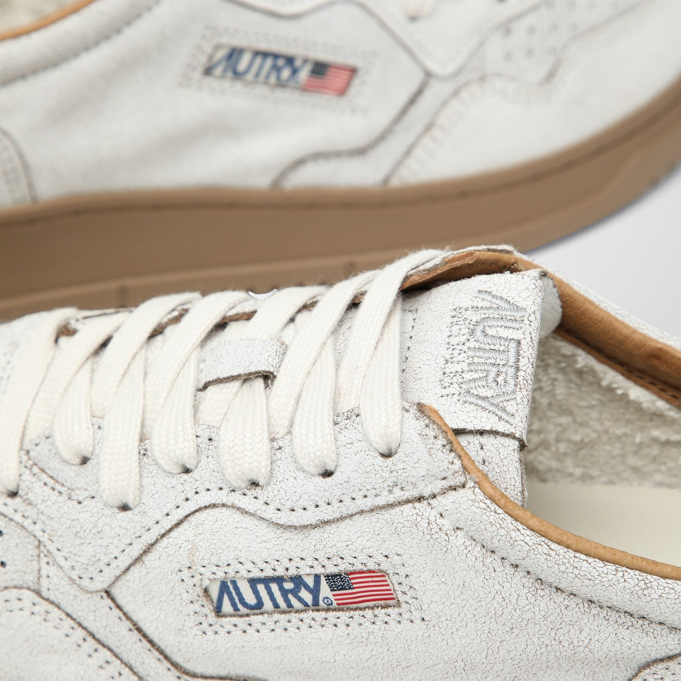 Medalist Low Super Vintage sneakers white/tobacco