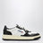 Medalist Low Sneakers aus weißem/schwarzem Leder