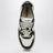 Medalist Low Sneakers aus weißem/schwarzem Leder