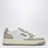 Medalist Low sneakers in white/taupe grey leather