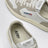 Medalist Low sneakers in white/taupe grey leather