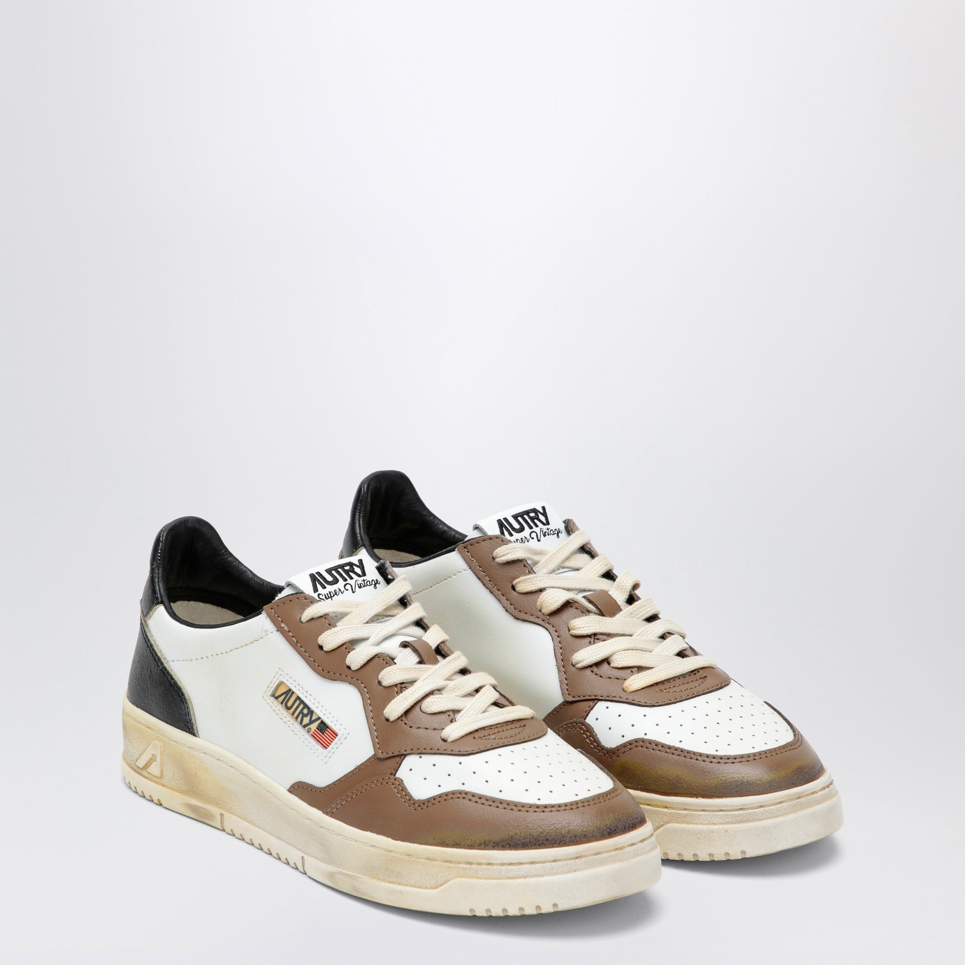 Sneakers Medalist Low Super Vintage nera/bianca/marrone