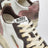Sneakers Medalist Low White/Hot Fudge/Peony