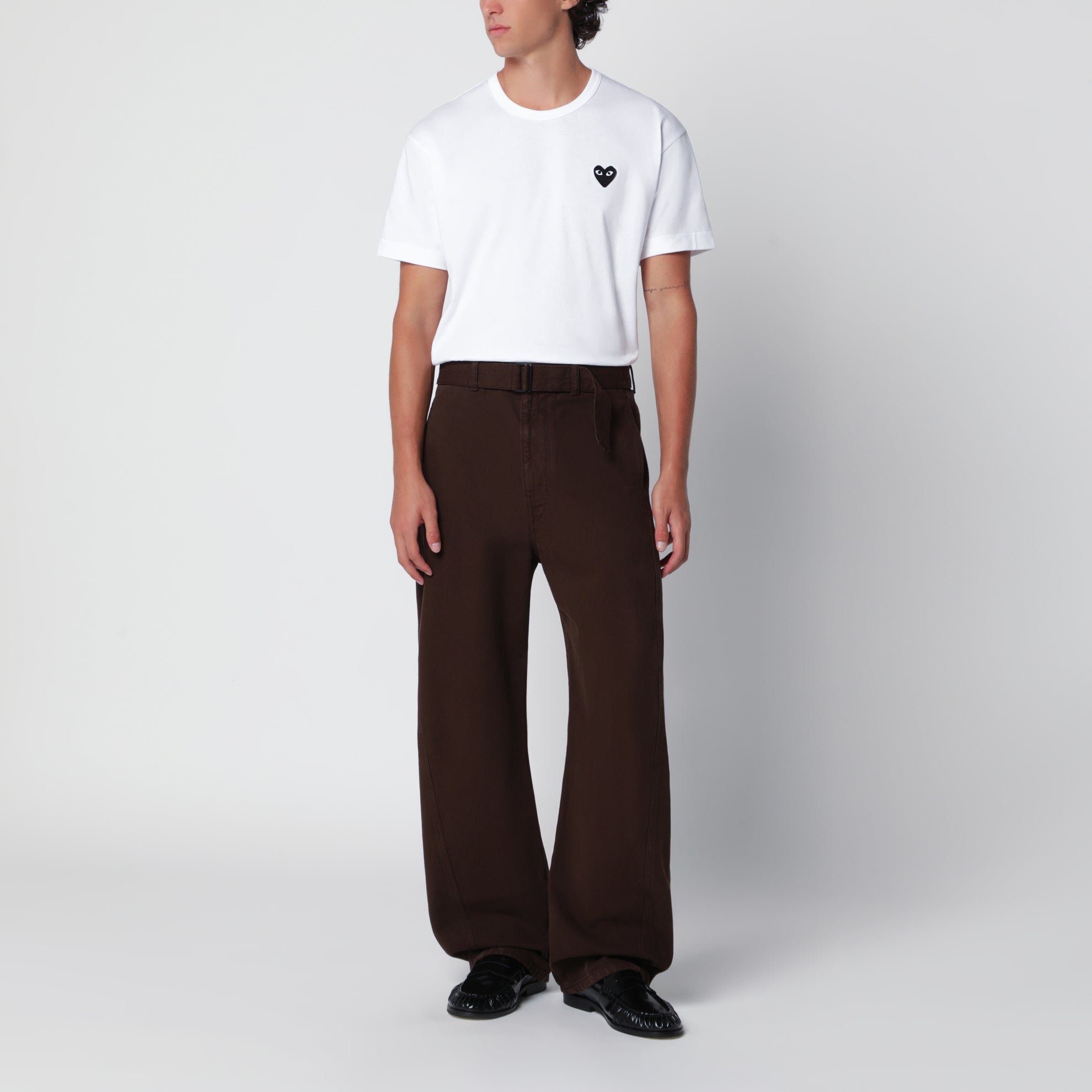 White cotton T-shirt