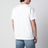 Weißes Baumwoll-T-Shirt mit Logoprint