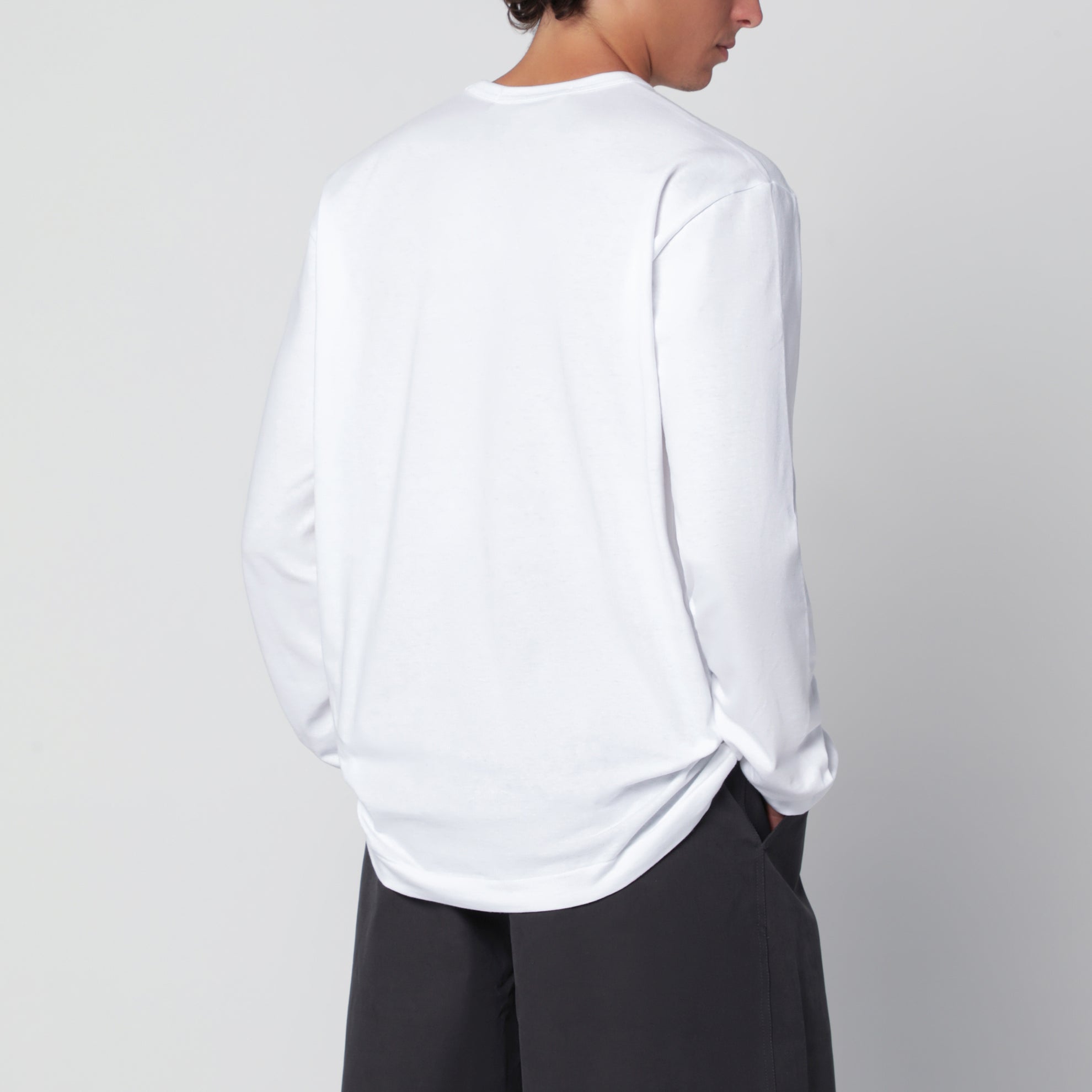 Maglia bianca in cotone