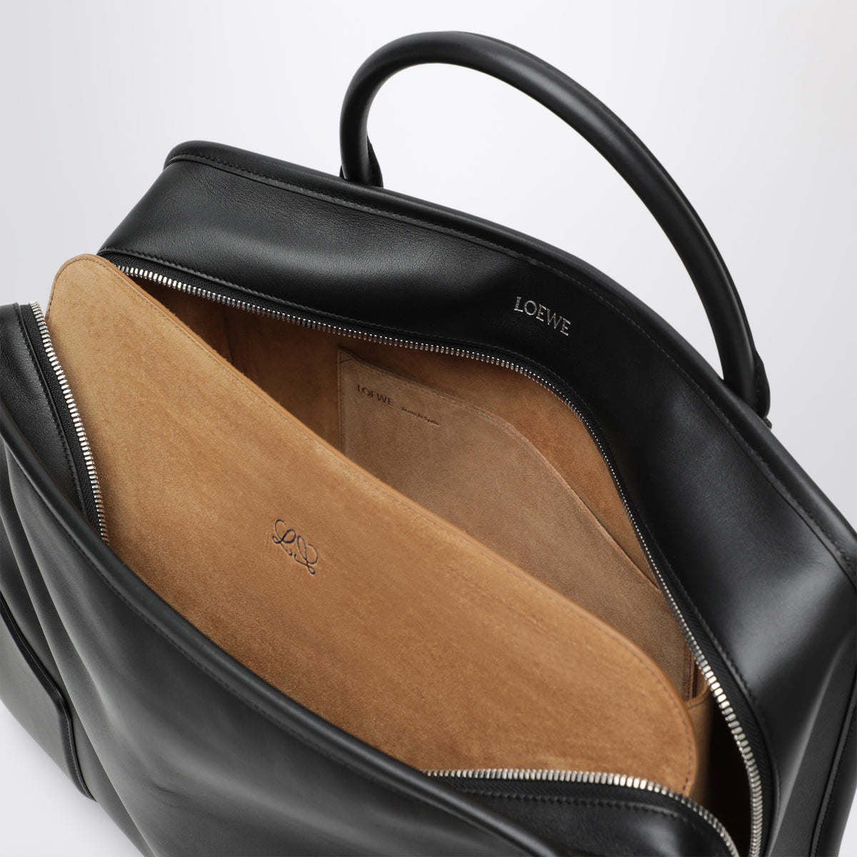 Amazona 180 XL black calfskin bag