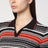 Polo a righe in misto cotone